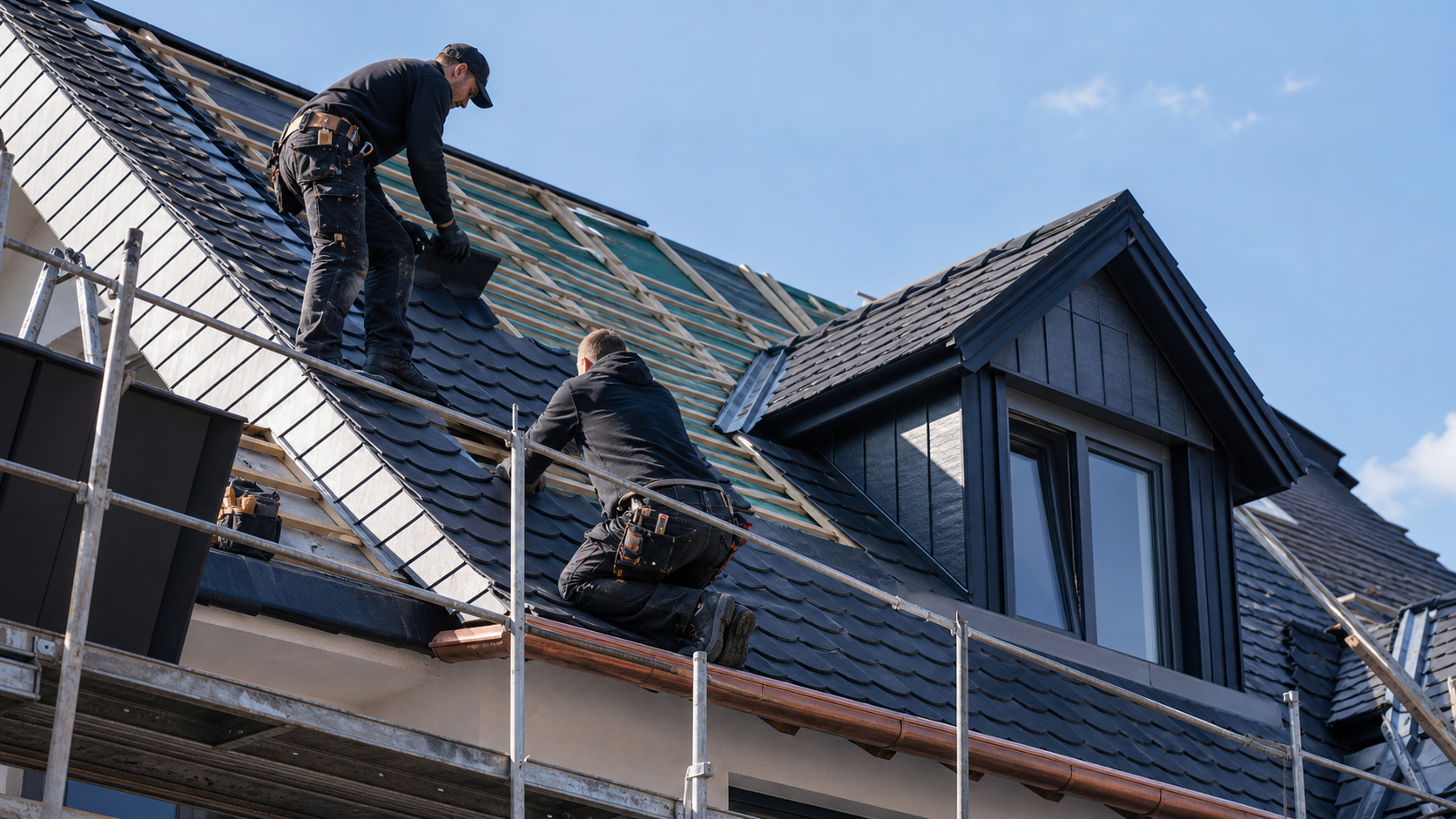 Professioneller Dachservice – Firma Krause im Einsatz