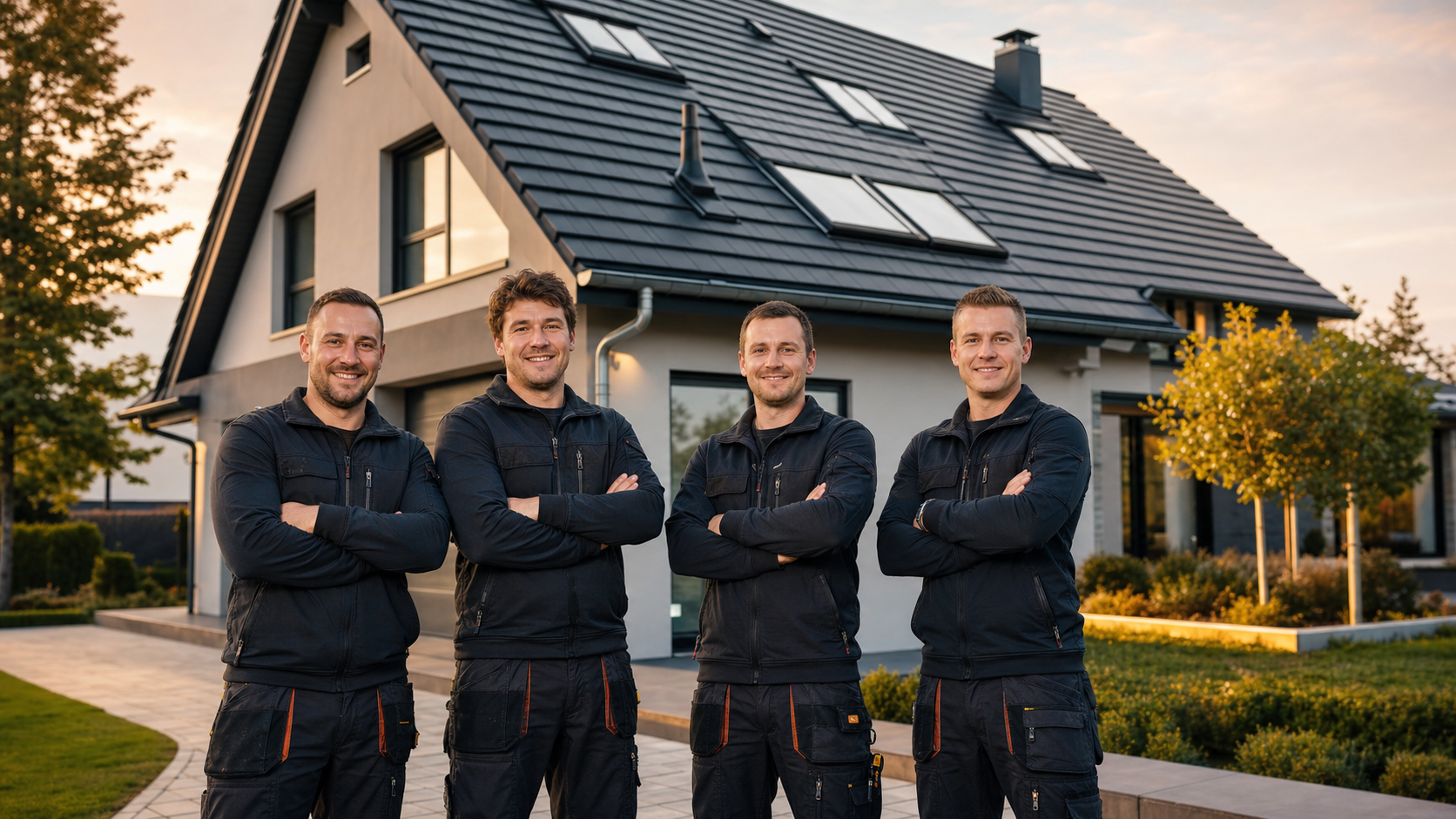 Einfahrt – Firma Krause